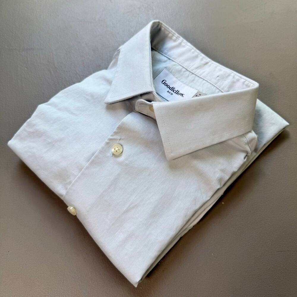 Goodfellow & Co Light Blue Button Up Dress Shirt Men’s Medium 15-15.5